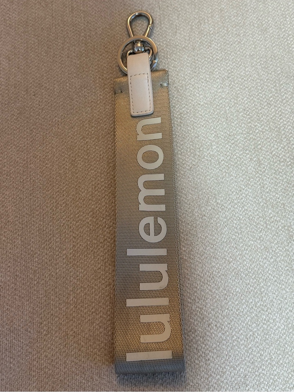 Lululemon Never Lost Keychain
